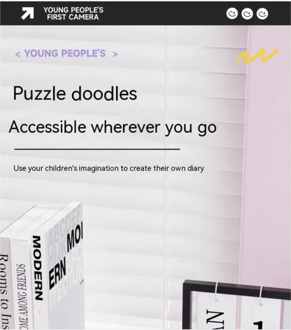 Kid's Printable Polaroid-Style Camera - Ideal Gift