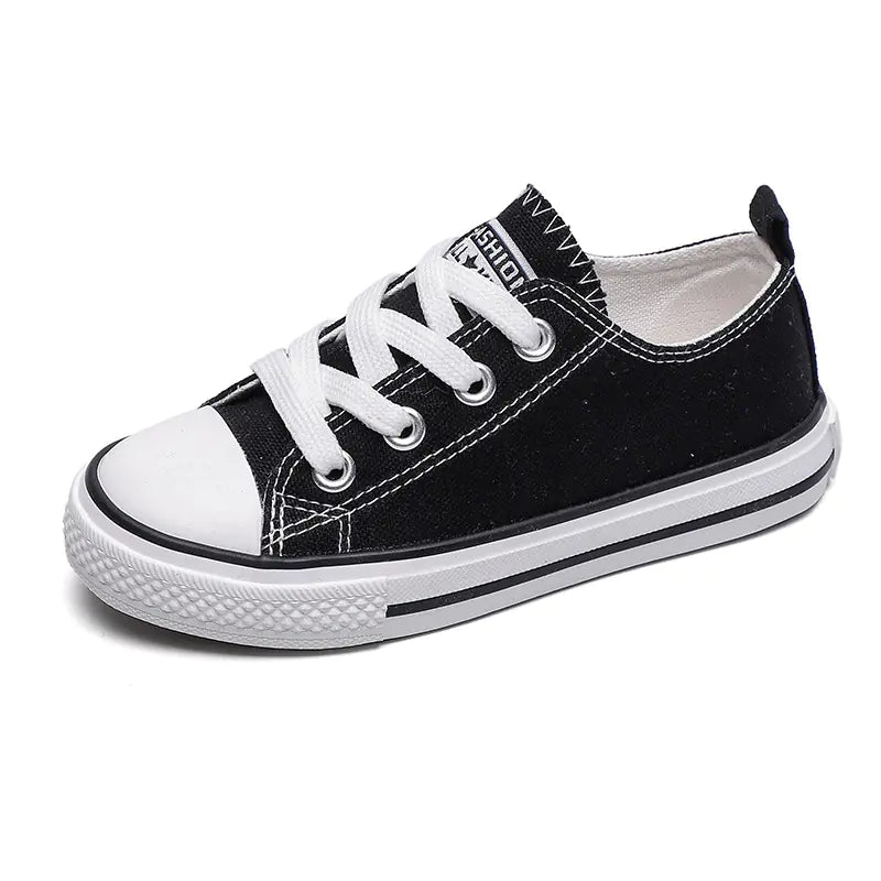 Kids' Canvas Low Top Sneakers ShoesS