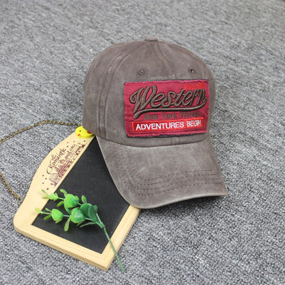 Unisex Duckbill Washed Baseball Cap