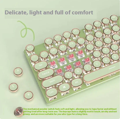 Dual-Mode E-Sports Mechanical Keyboard