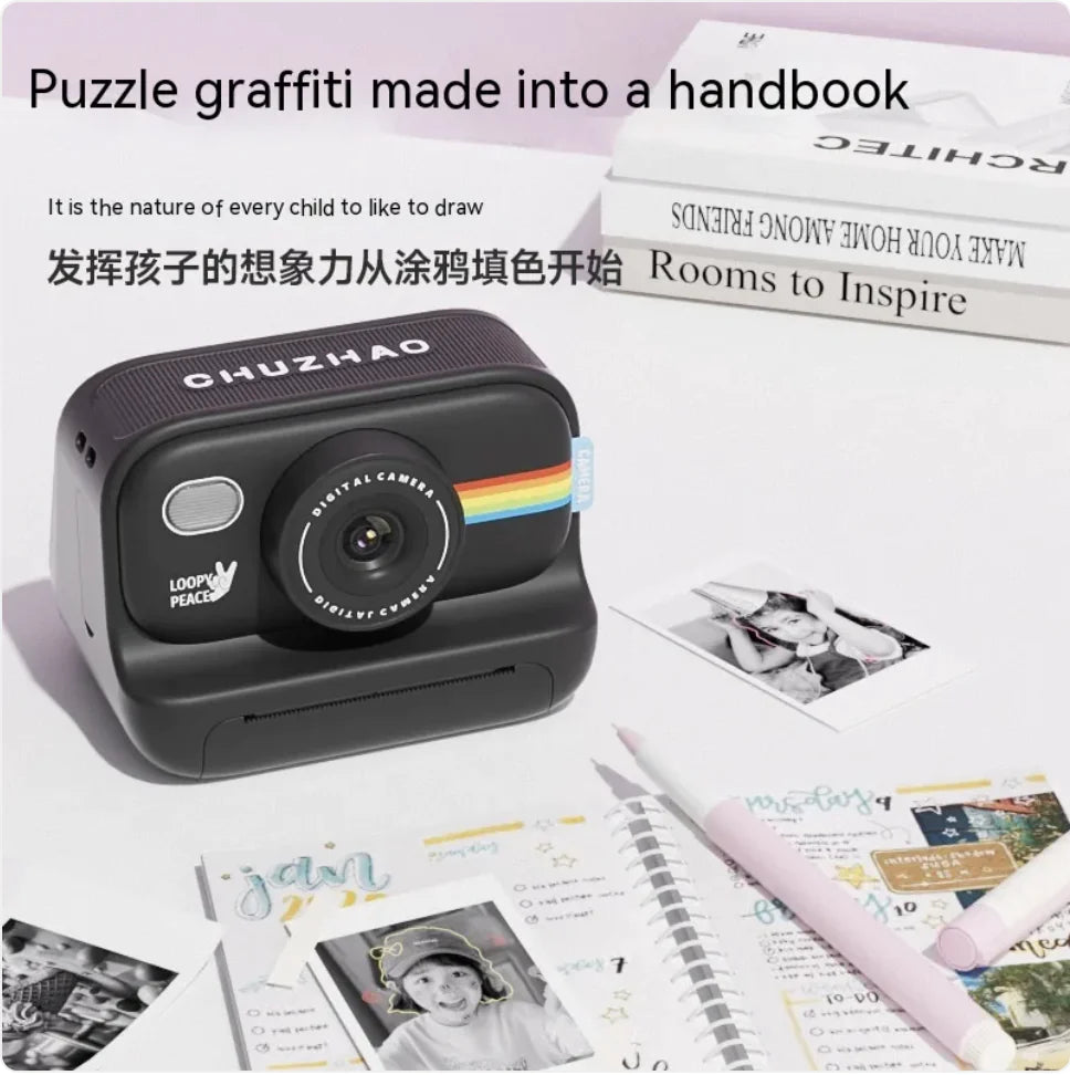 Kid's Printable Polaroid-Style Camera - Ideal Gift