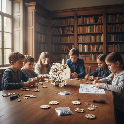 DIY Wooden Music Box Kit - Creative Gift for All