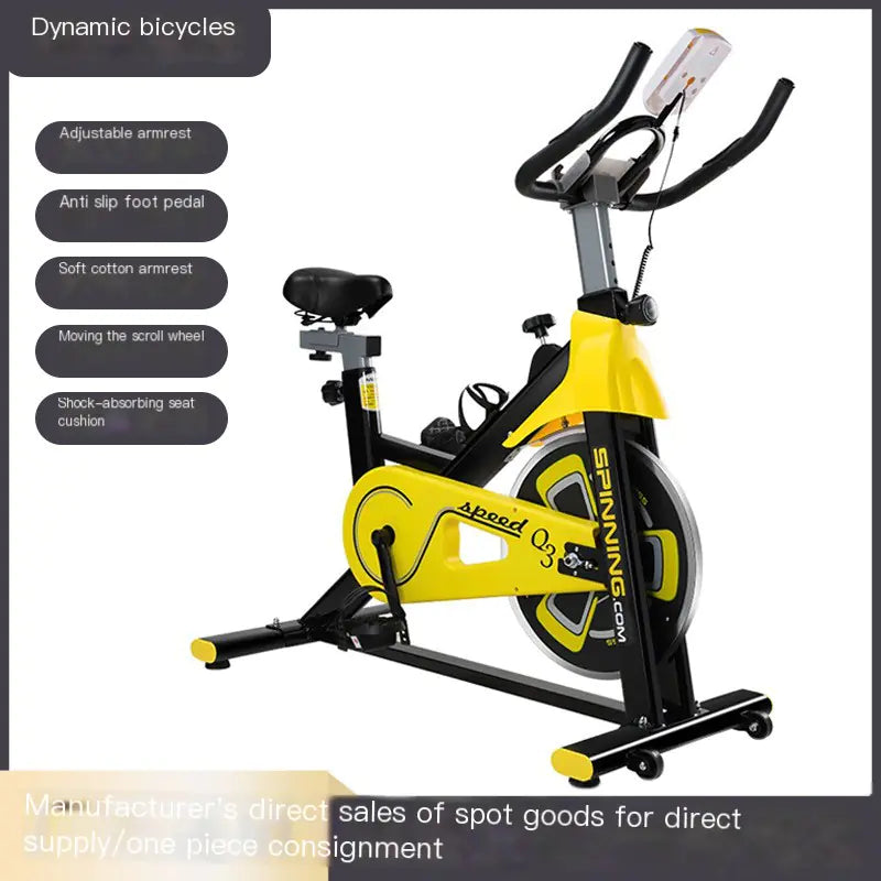 Home Exercise Bike - Ultra Quiet Indoor Cycling Bike