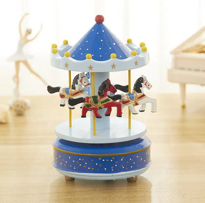 Classic Carousel Music Box
