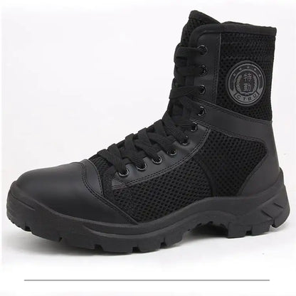 FlexiShock Black Sports Boots