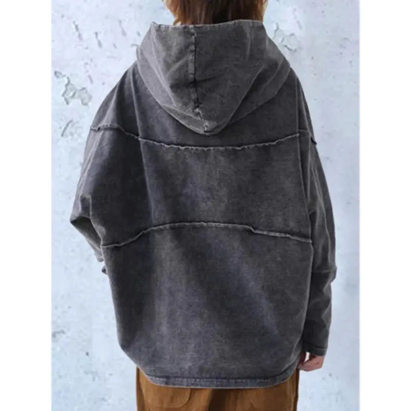 Casual Grey Denim Shirt