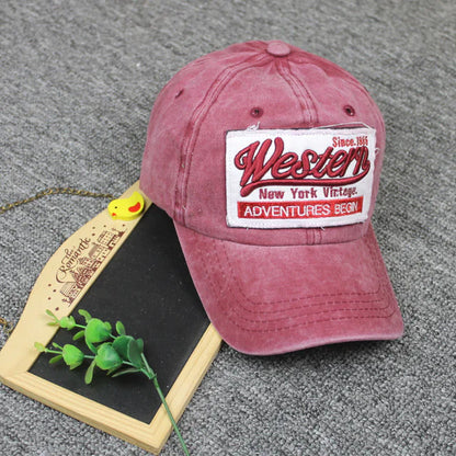 Unisex Duckbill Washed Baseball Cap