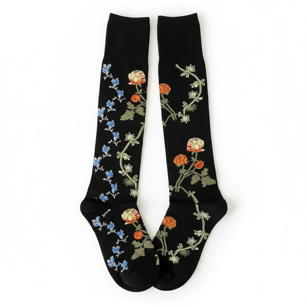 Women's Vintage Floral Socks