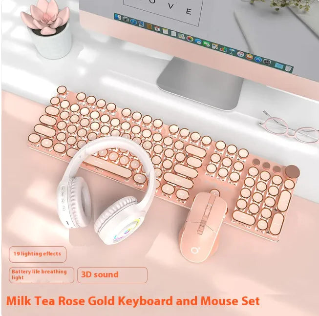 Dual-Mode E-Sports Mechanical Keyboard
