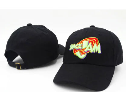 Space Jam Embroidered Baseball Cap for Couples
