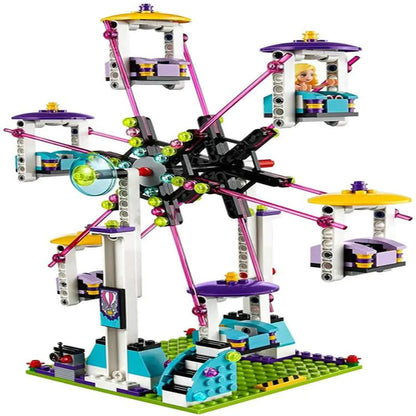 Amusement Park Large Roller Coaster Building Blocks