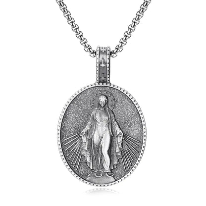 Vintage Charm Unisex Pendant Necklace