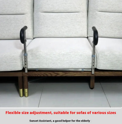 Elderly Sofa Stand-Up Handle Black
