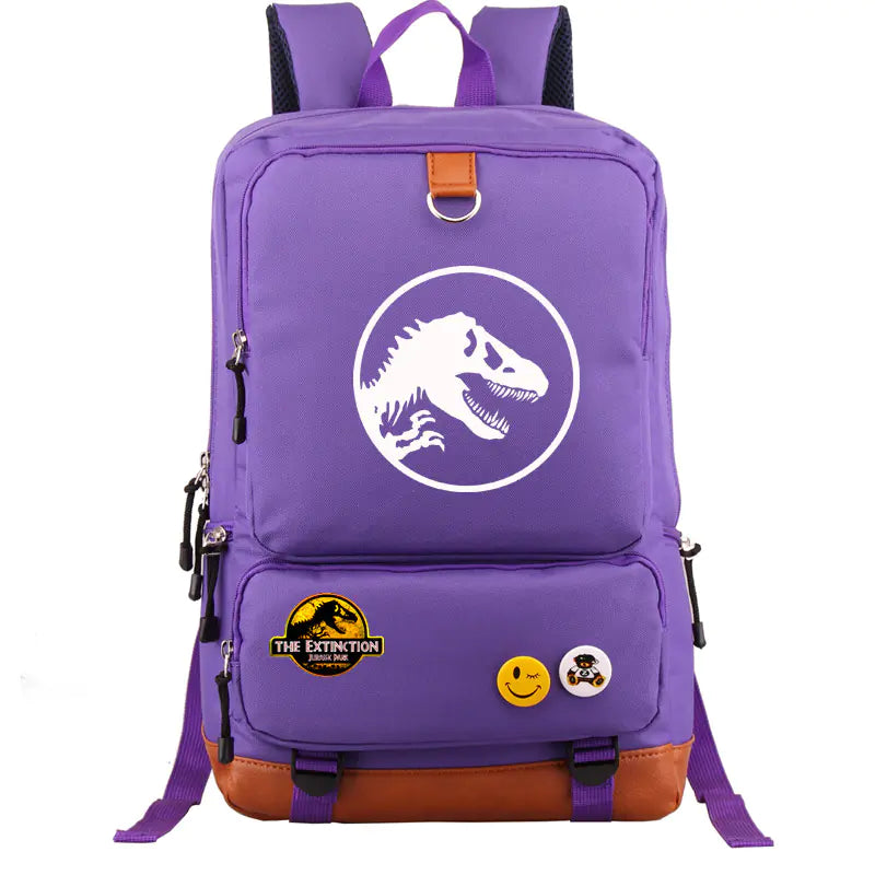 Jurassic Backpack - Travel Bag, Student Book Bag
