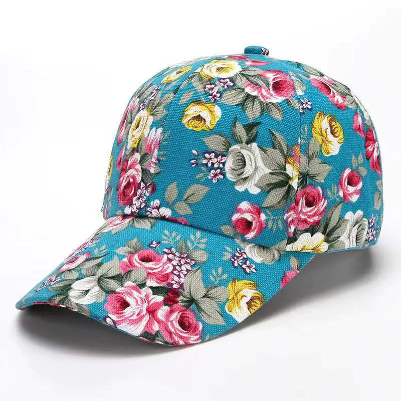 Casual Floral Sun Hat for Women