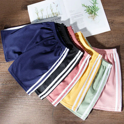 Summer Five-Point Pants for Kids Aged 3-8 Years
