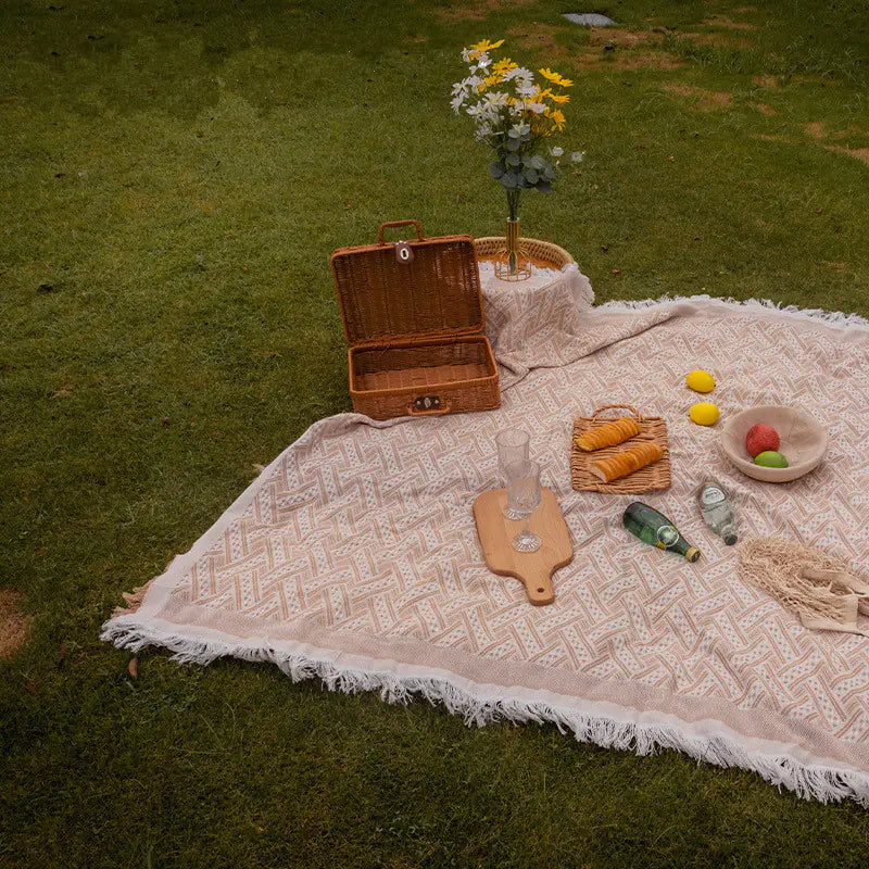 Outdoor Picnic Blanket for Camping and Tent Decor