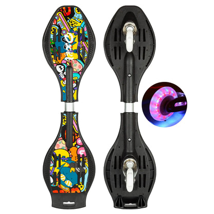 TwistFlex 360 Caster Skateboard