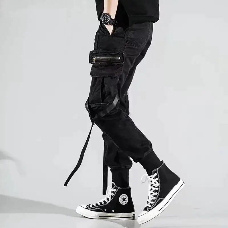 Men's Harajuku Harem Pants with Pockets