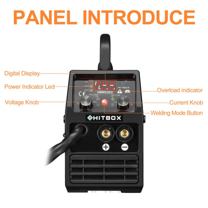 HITBOX 220V Versatile Gasless Welder