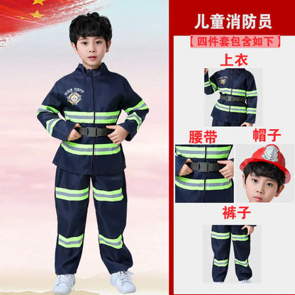 Firefighter Hero Costume for Kids