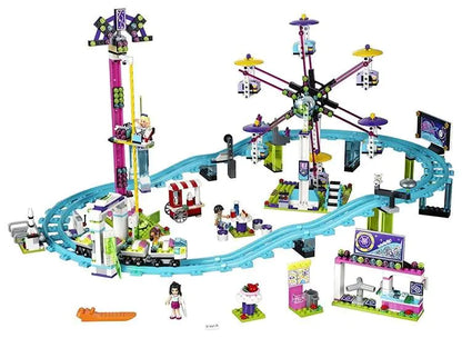 Amusement Park Large Roller Coaster Building Blocks