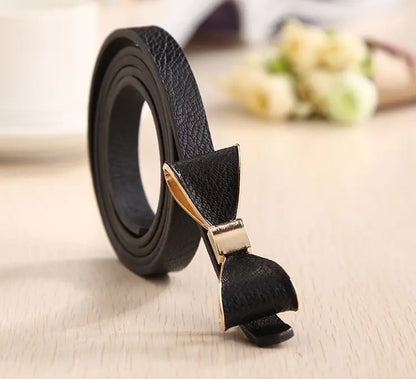 Bowknot Leather Belt for Women