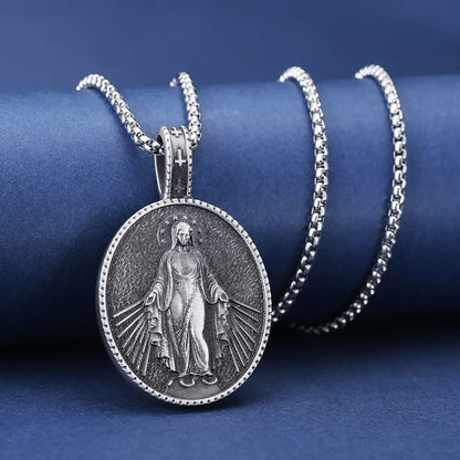 Vintage Charm Unisex Pendant Necklace