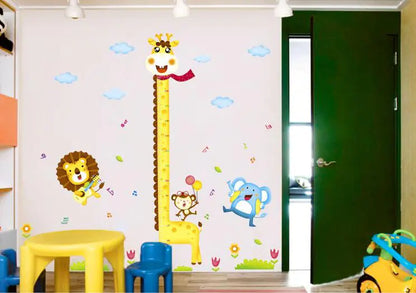 Giraffe Height Chart for Kids