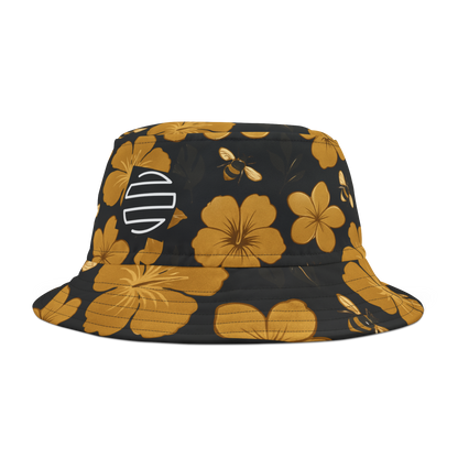 Humbly FloralBee Bucket Hat - Black