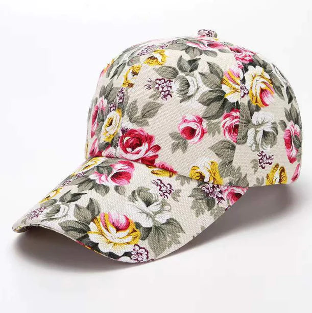 Casual Floral Sun Hat for Women