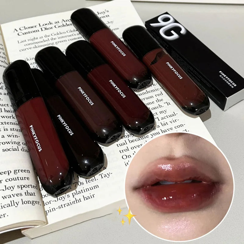 Light Moisturizing Lip Glaze Mirror Non-stick Lipstick