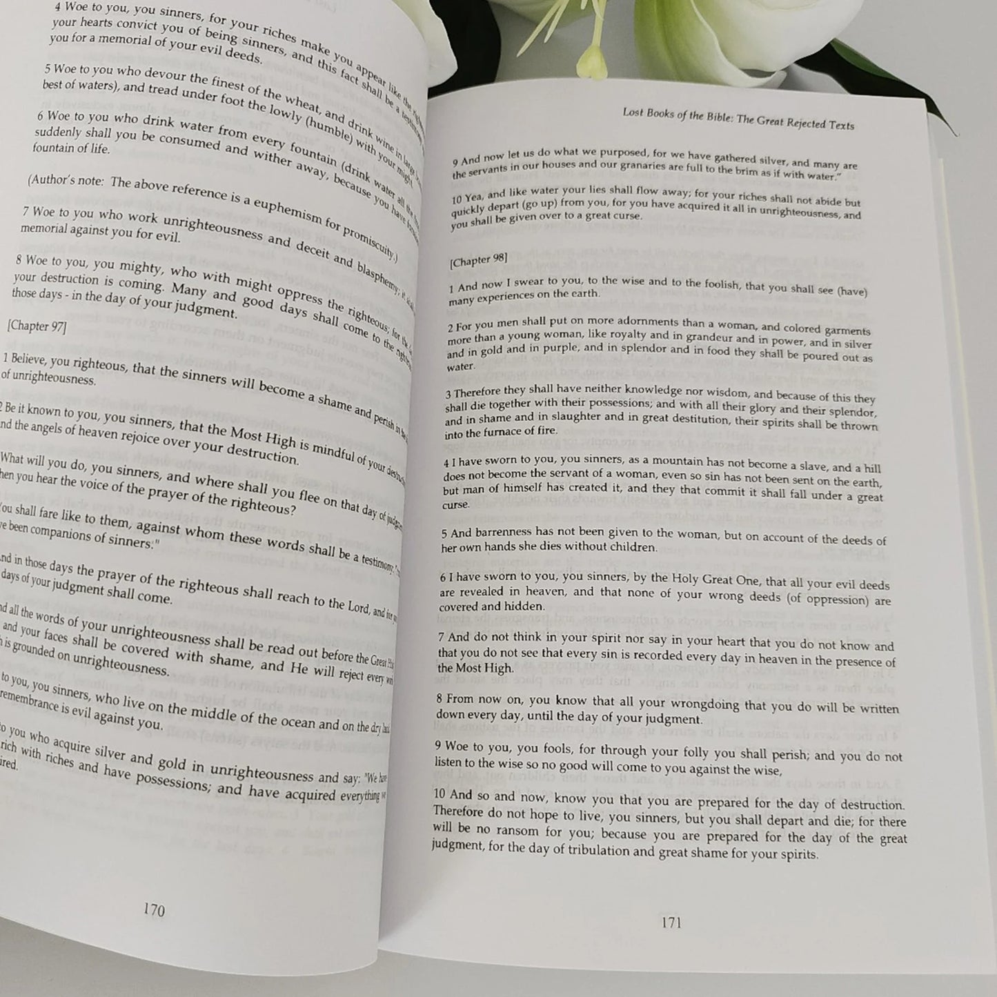 THE LOST BOOKS OF THE BIBLE