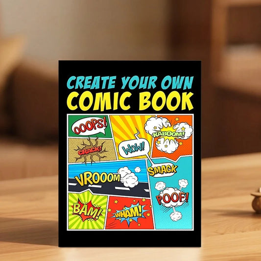 Comic Coloring Book - 24 Pages