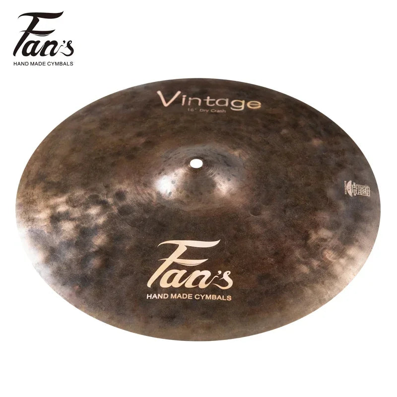 Handmade Professional Instrument B20 Vintage Dry Drum Cymbals Set