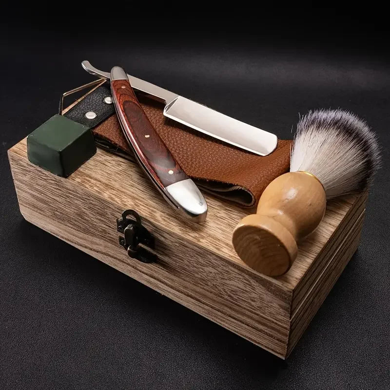 High-End Men's Manual Beard Shaving Set
