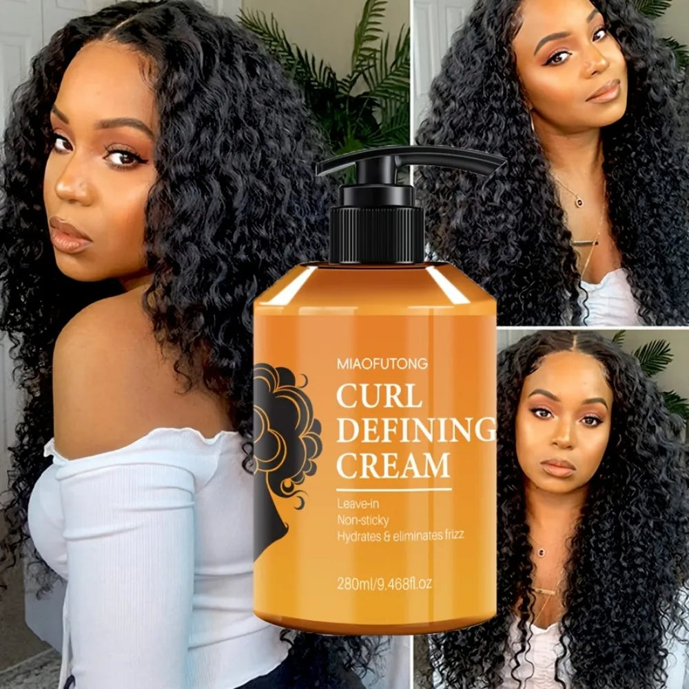 Curl Defining Cream with Argan Oil for Wavy Curls - 280ml