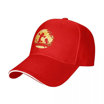 Calvin And Hobbs Calvin And Hobbs Calvin And Hobbs Baseball Cap Golf Wear Anime Women's Hats For The Sun Men's