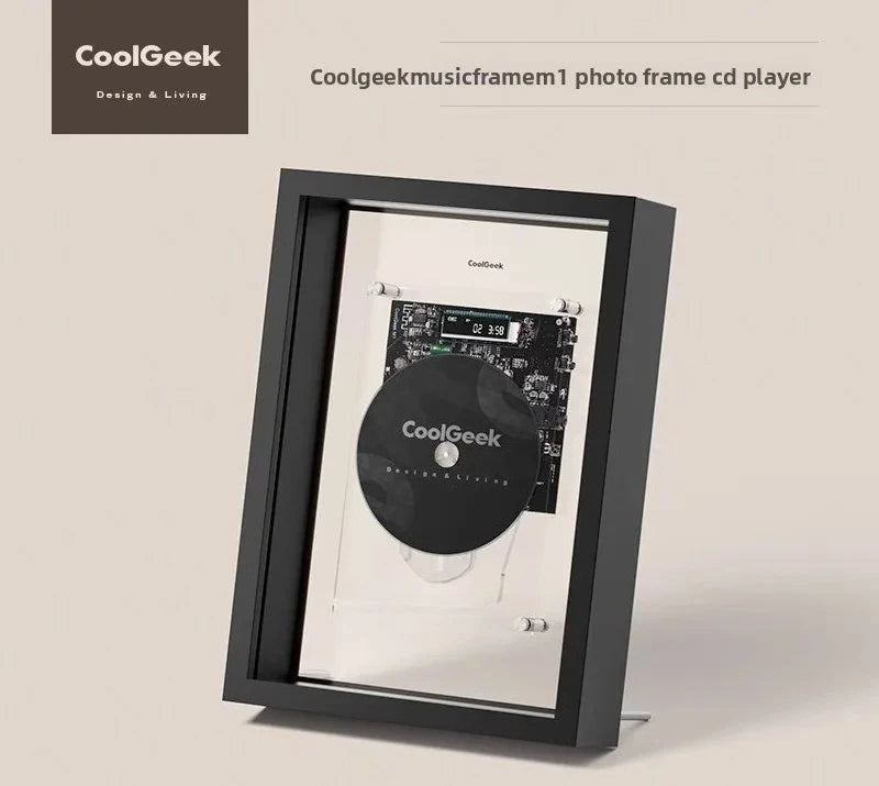 M1 Music Picture Frame CD Player Dynamic Hanging Picture Art - Bluetooth Player