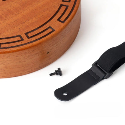 Mahogany Bongo Drum - Sound Healing Bongos