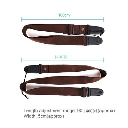 Star Embellish Adjustable Guitar Strap