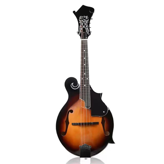 High Quality Acoustic Oud Musical Instrument F Style  8 String Mandolin for Beginner Professional Player