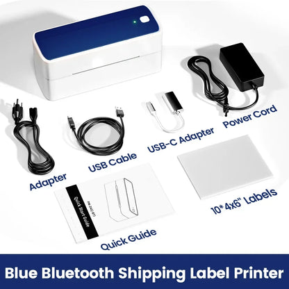 Wireless Small 4x6 Shipping Label Printer | Bluetooth