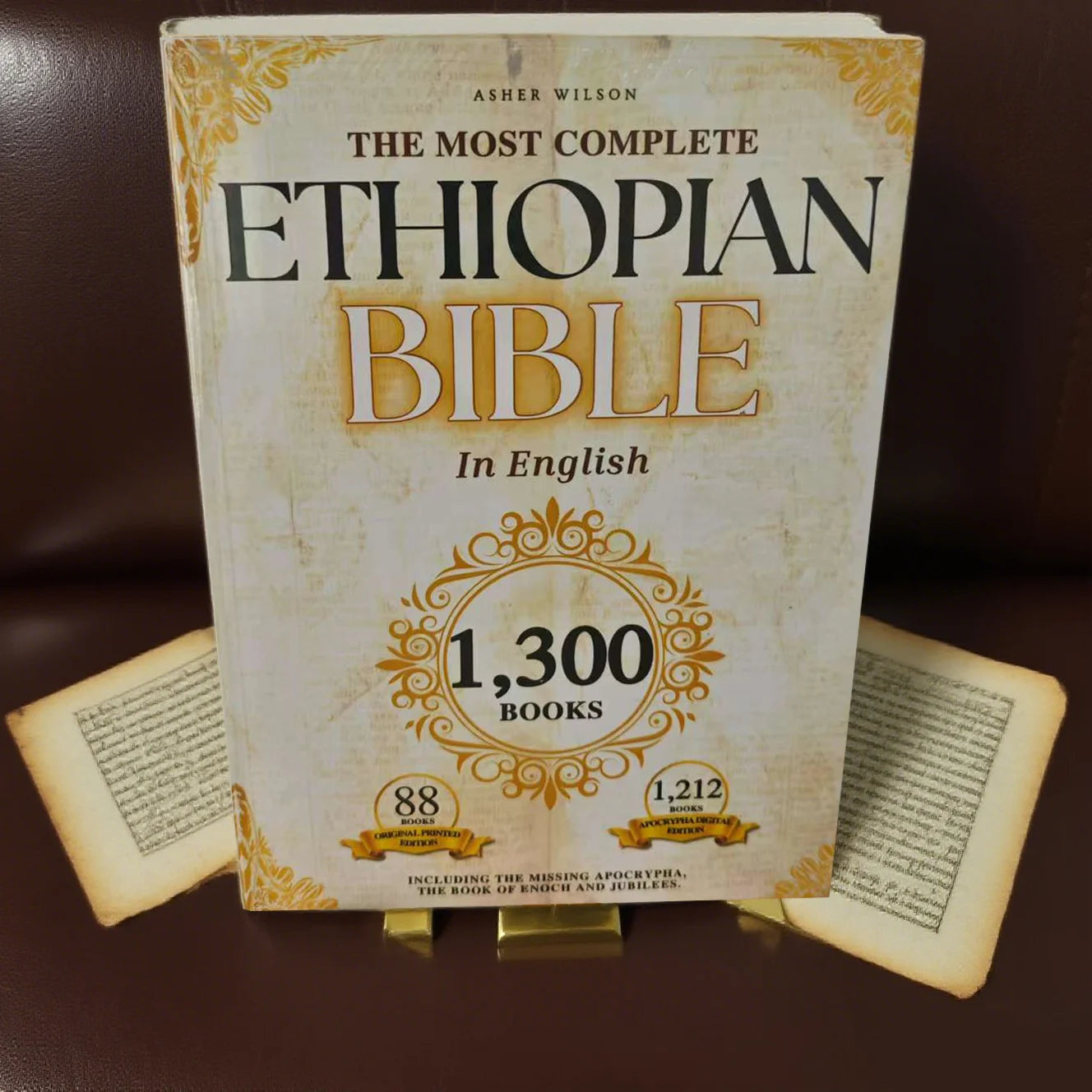 THE COMPLETE ETHIOPIAN BIBLE in English 88 Scriptures: including Missing Apocrypha of Enoch Jubilees(Divided into two volumes)
