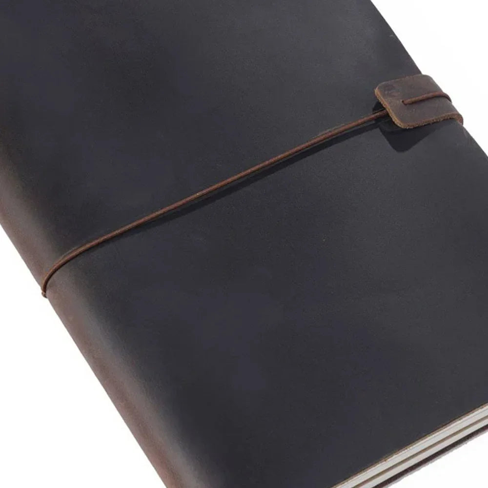 100% Genuine Cowhide Leather Vintage Handmade Notebook