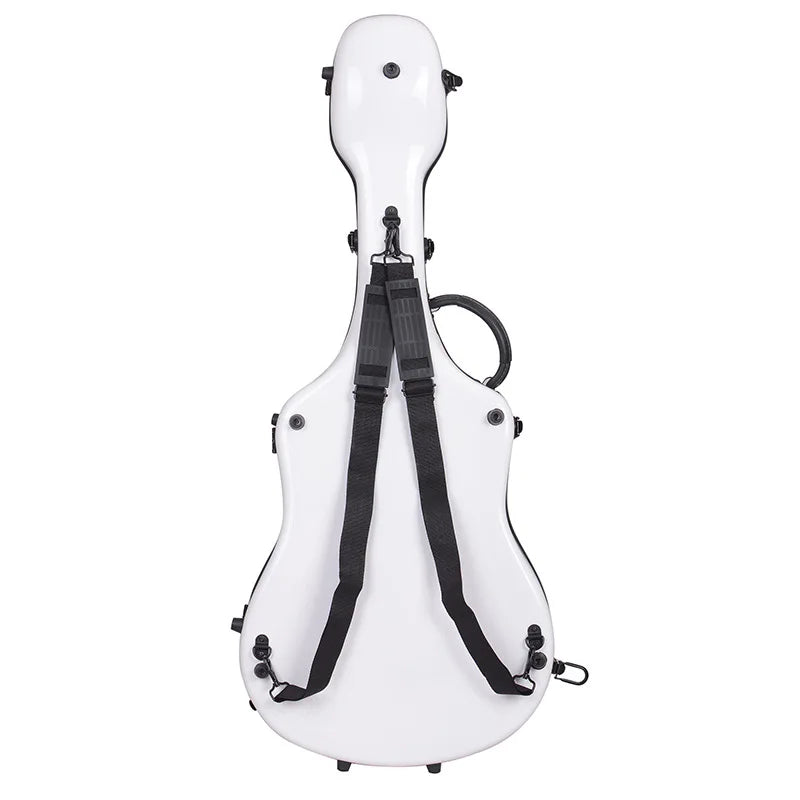 40/41 Inch Fiberglass Guitar Case Shoulders Portable Glossy Waterproof Drop-proof Guitar Box Musical Instrument Accessories