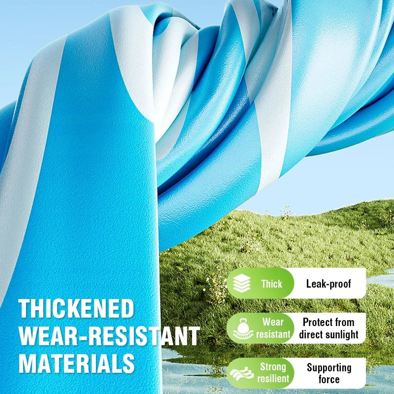 Family Inflatable Swimming Pool 3/2.6/2.1M -  Large with Canopy