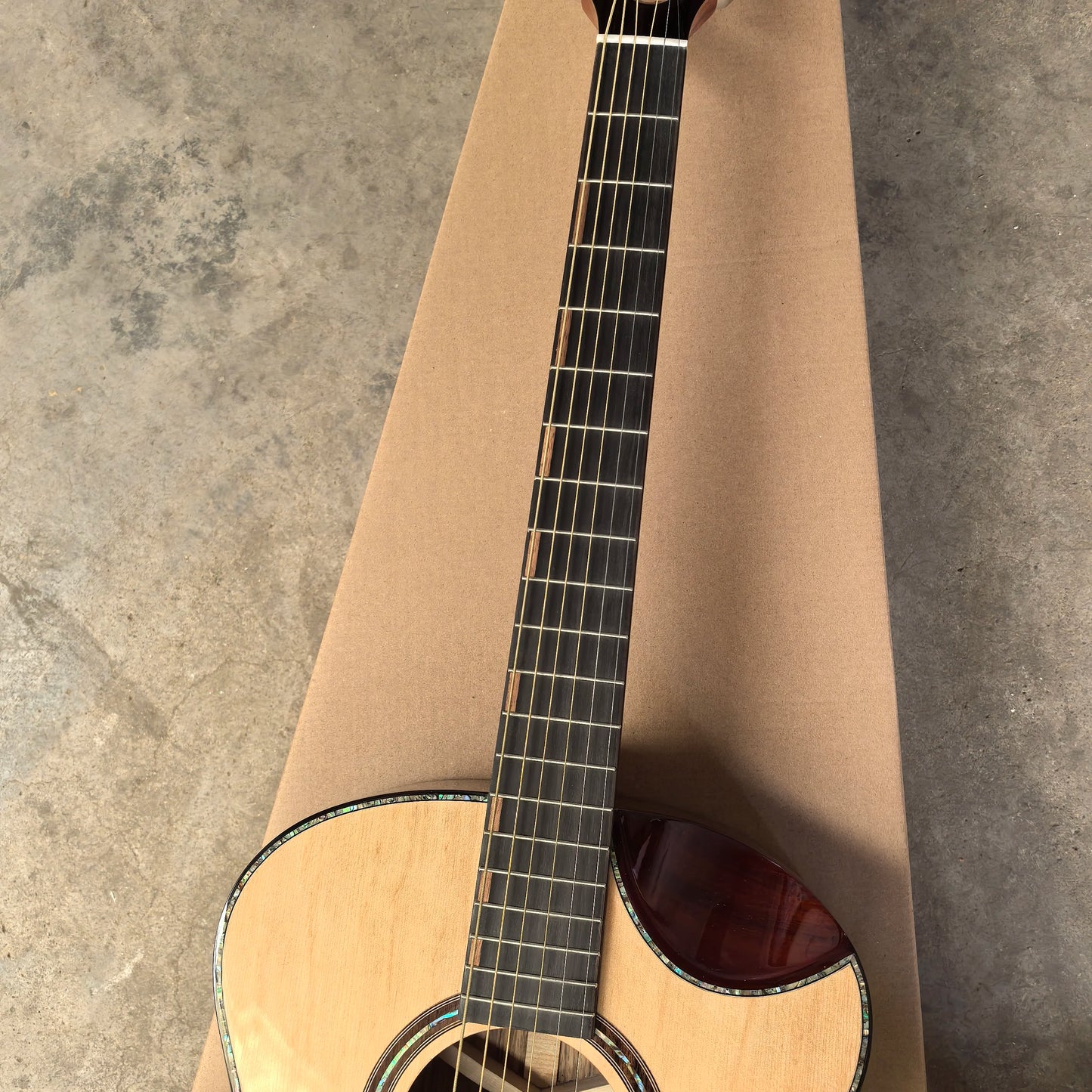 40" Original Handmade Grade A+ Full Solid Wood Guitar | Original Sound - GA Mold