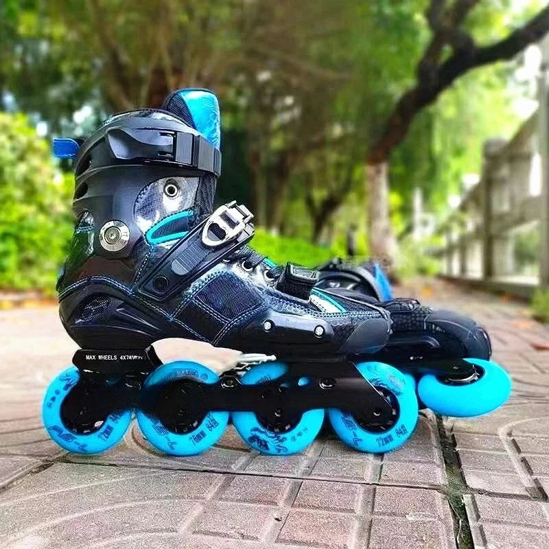 Adult Beginner Roller Skates – Lightweight Inline Roller Blades for College Students, Fitness & Outdoor Skating