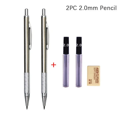 Mechanical Pencil Set | 0.3 0.5 0.7 0.9 1.3 2.0mm